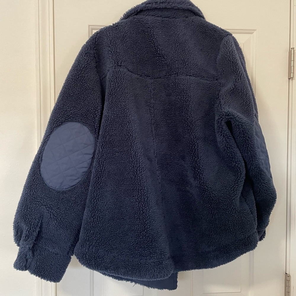 Alo Navy Sherpa Jacket